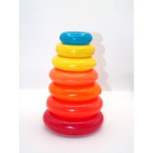 Vintage Fisher Price Rock A Stack Stacker Rings Ring Replacement Part